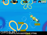 Флеш игра онлайн Спанч Боб и Океан / Ocean with Spongebob