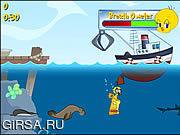 Флеш игра онлайн Чистка твити в океане