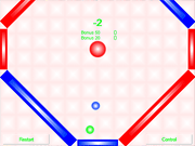 Флеш игра онлайн Восьмиугольник Цвет Понг