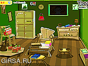 Флеш игра онлайн Освобождение из старой зеленой комнаты / Old Green Room Escape