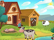 Флеш игра онлайн Старый Макдональд Ферма Приключения / Old Macdonald Farm Adventure
