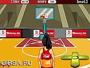 Флеш игра онлайн Олимпийский Баскетбол