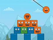 Флеш игра онлайн Опустить Апельсин / Omit Orange