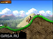 Флеш игра онлайн Crazy Orcs Racing