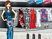 Флеш игра онлайн Восточные Цветочные Платья / Oriental Floral Dresses