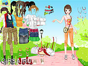 Флеш игра онлайн Outdoor Dressup