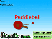 Флеш игра онлайн Пэдлболл / Paddleball