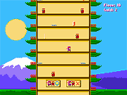 Флеш игра онлайн Подняться Пагода