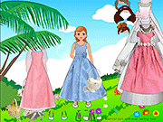 Флеш игра онлайн Ладони Свадебное Платье Вверх / Palm Wedding Dress Up
