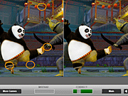Флеш игра онлайн Панда в отличие от действий / Panda in Action Difference