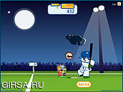 Флеш игра онлайн Бейсбол панды / Panda Baseball