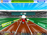 Флеш игра онлайн Panda Hurdle