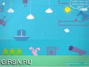 Флеш игра онлайн Кролик - охотник за удачей