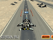 Флеш игра онлайн Парк это 3D: реактивный Истребитель / Park it 3D: Fighter Jet