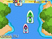 Флеш игра онлайн Парк Мой Водные Лыжи / Park My Jet-Ski 