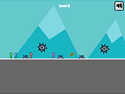 Party Stickman: 4 игрока