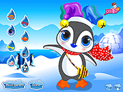 Флеш игра онлайн Пингвин Одеваются / Penguin Dress Up