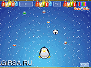 Флеш игра онлайн Заголовок Пингвин / Penguin Header