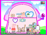 Флеш игра онлайн Оформление домика для поросенка / Peppa Pig Little House Decor 