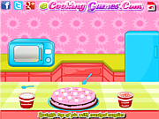 Флеш игра онлайн Мятный пирог из мороженого / Peppermint Marshmallow Ice Cream Pie 