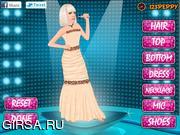Флеш игра онлайн Наряд для Леди Гага