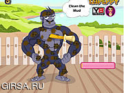 Флеш игра онлайн Боксирующая горила