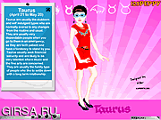 Флеш игра онлайн Пеппи Девушка Телец / Peppy Taurus Girl