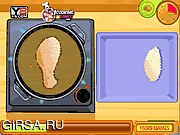 Флеш игра онлайн Идеальный Жареный Цыпленок / Perfect Fried Chicken
