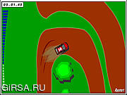 Флеш игра онлайн Peugeot приурочивает пробу / Peugeot Time Trial
