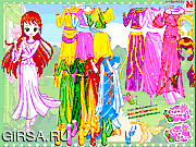 Флеш игра онлайн Коллекция платье для принцессы