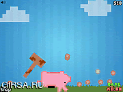 Флеш игра онлайн Свинья-копилка / Piggy Bank Smash 