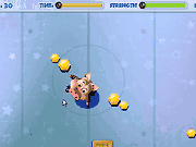 Флеш игра онлайн Свиньи на льду