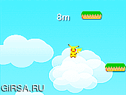 Флеш игра онлайн Прыжок пикачу / Pikachu Jump