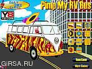 Флеш игра онлайн Останови автобус / Pimp My RV Bus