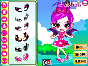 Флеш игра онлайн Розовая принцесса-вампир / Pink Vampire Princess 