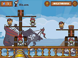 Флеш игра онлайн Королевство Пиратов - Разрушители