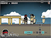 Флеш игра онлайн Пираты против ниндзи / Pirates vs Ninjas