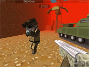 Флеш игра онлайн Пиксельный Апокалипсис 2 / Pixel Gun Apocalypse 2