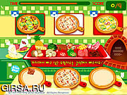 Флеш игра онлайн Пицца Шеф-повар