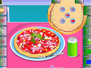 Флеш игра онлайн Мастер По Приготовлению Пиццы