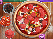 Флеш игра онлайн Пицца Realife Приготовления