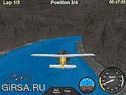 Флеш игра онлайн Воздушная гонка / Plane Race