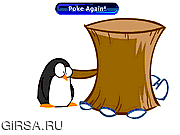Флеш игра онлайн Poke the Penguin