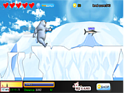 Флеш игра онлайн Белый Медведь Быстро / Polar Bear  Fast