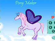 Флеш игра онлайн Пони Мейкер