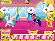 Флеш игра онлайн Забота о милых пони / Pony Sweet Day Care 