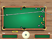 Флеш игра онлайн Pool Clash: 8 Ball Billiards Snooker