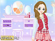 Флеш игра онлайн Цыпленок Dressup школы приготовления уроков