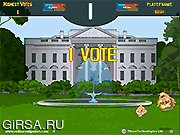 Флеш игра онлайн Уязвимый президент / President Punch