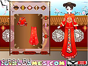 Флеш игра онлайн Наряд для китайской принцессы 3